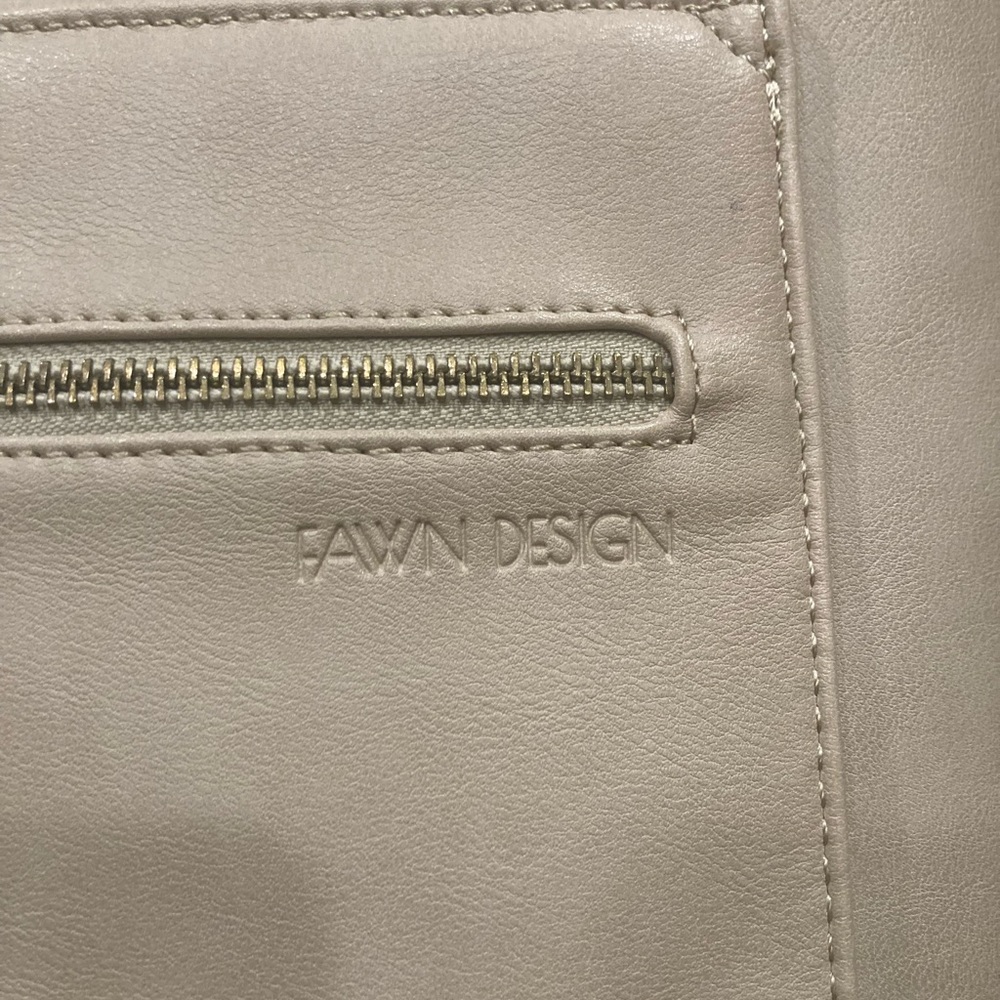 Fawn Design Cream Drawstring Backpack - Picture 8 of 11